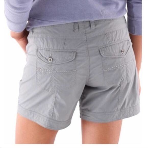 Kuhl | Womens Kontra Mid Rise Outdoor Shorts Grey Hiking Camping Athletic Size 6 - Picture 2 of 12